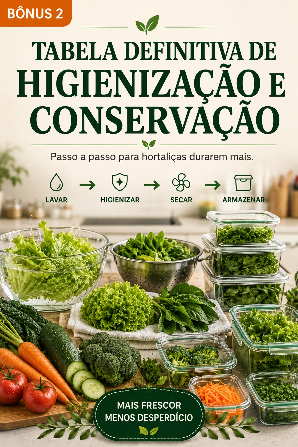 Capa do Tabela Definitiva de Higienização e Conservação